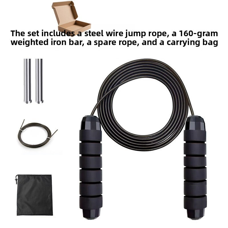 Adjustable Steel Wire Skipping Rope