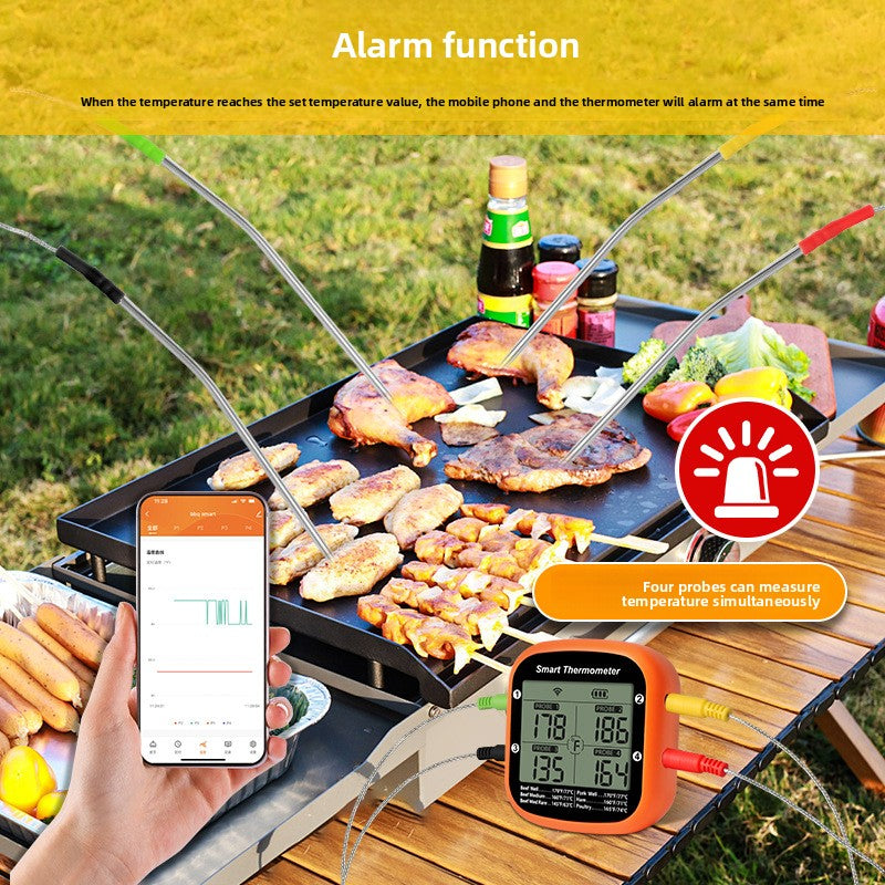Bluetooth Wireless Food Thermometer for Cooking and BBQ