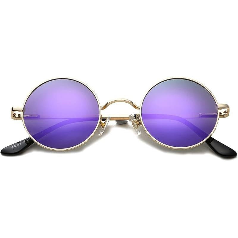 Retro Heart-Shaped Polarized Sunglasses UV Protection