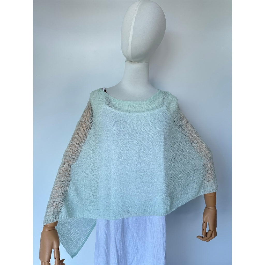 Cutout Knit Shawl