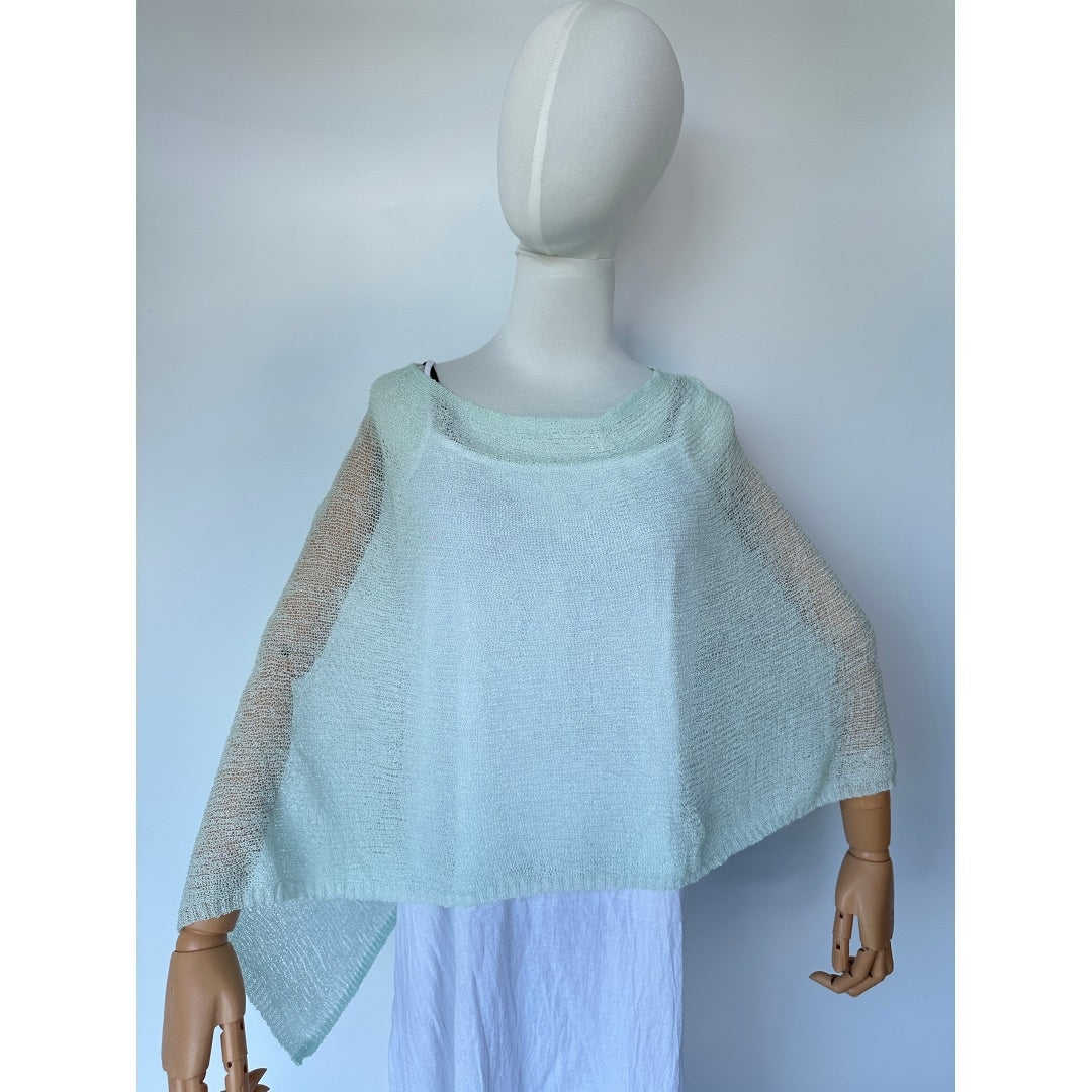 Cutout Knit Shawl